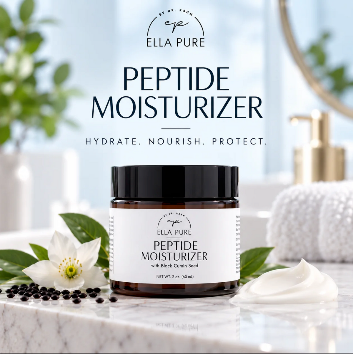 Ella Pure Peptide Moisturizer by Dr. Rahm