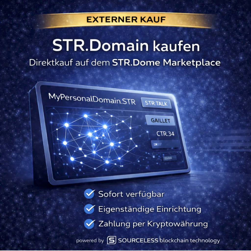 STR.Domain kaufen 99 USD