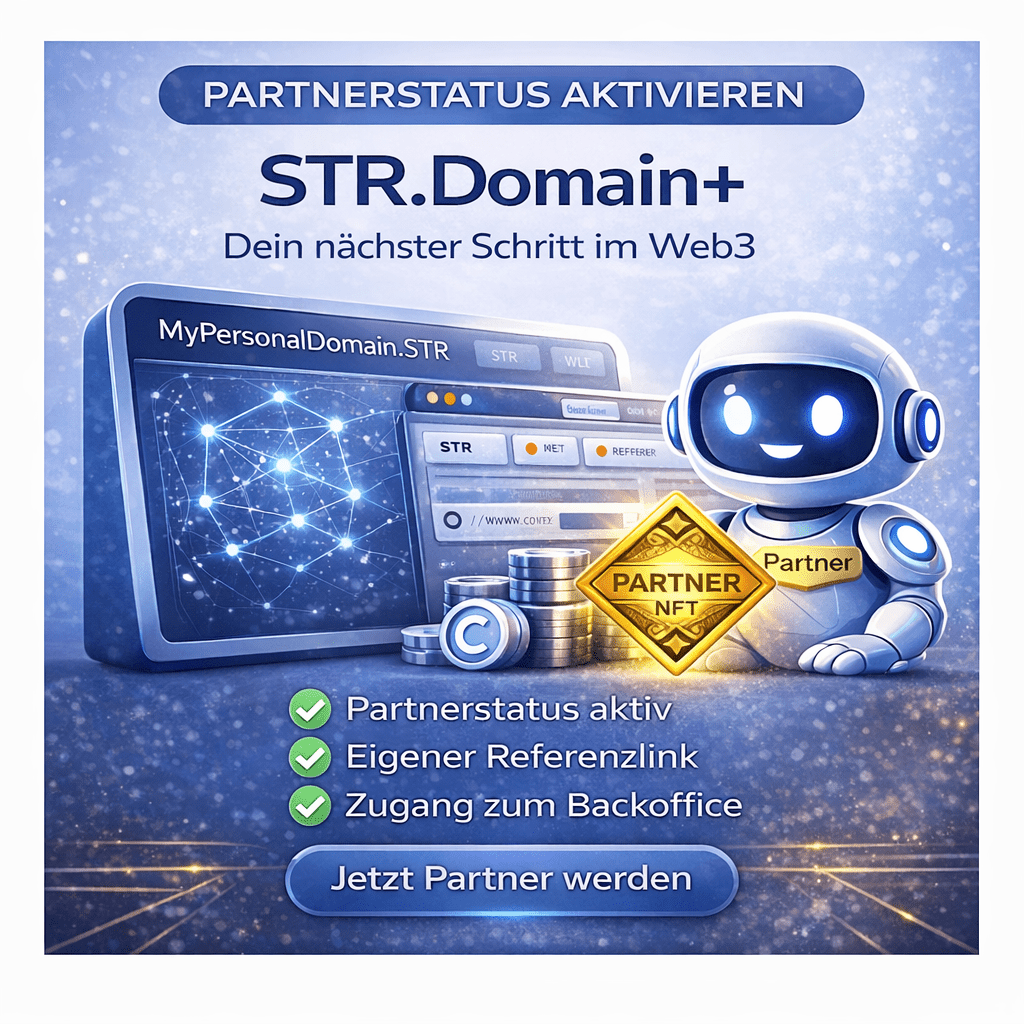 STR.Domain mit Partnerstatus (NFT 149 USD)