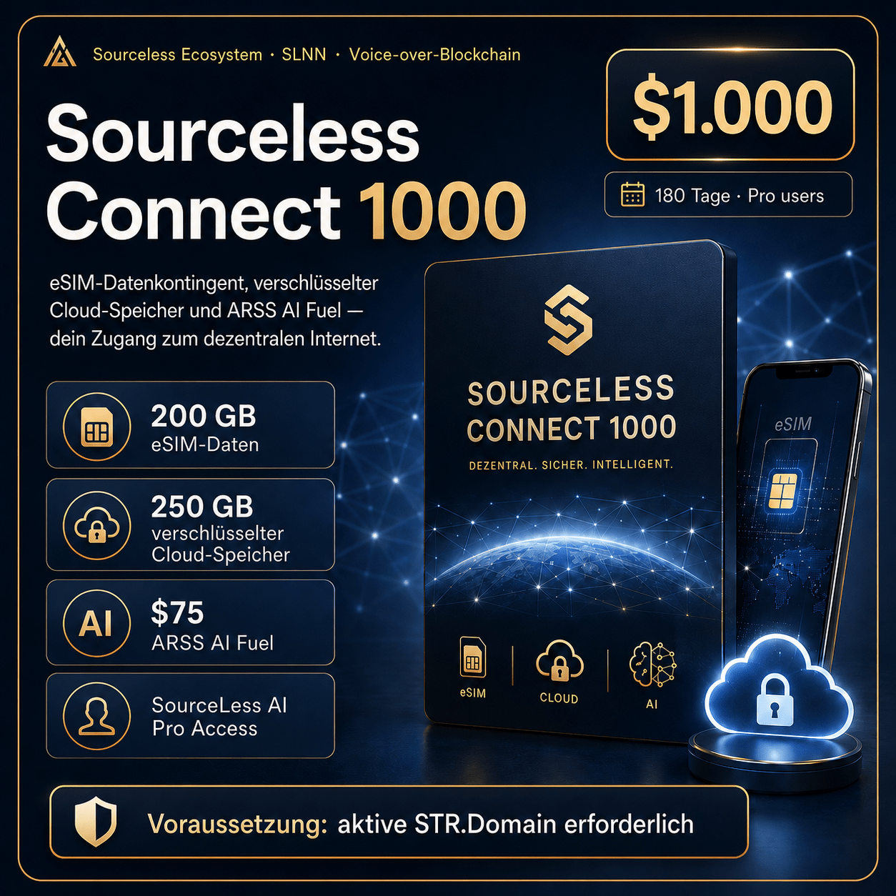SourceLess Connect 1000