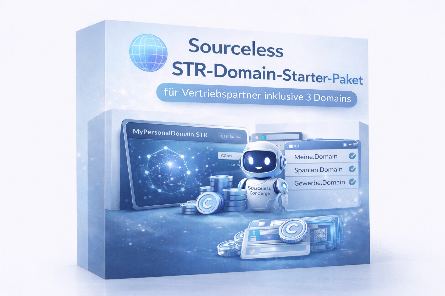 STR.Domain Starterpaket für Vertriebspartner