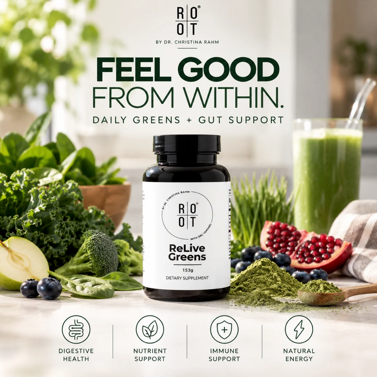 Root Relive Greens
