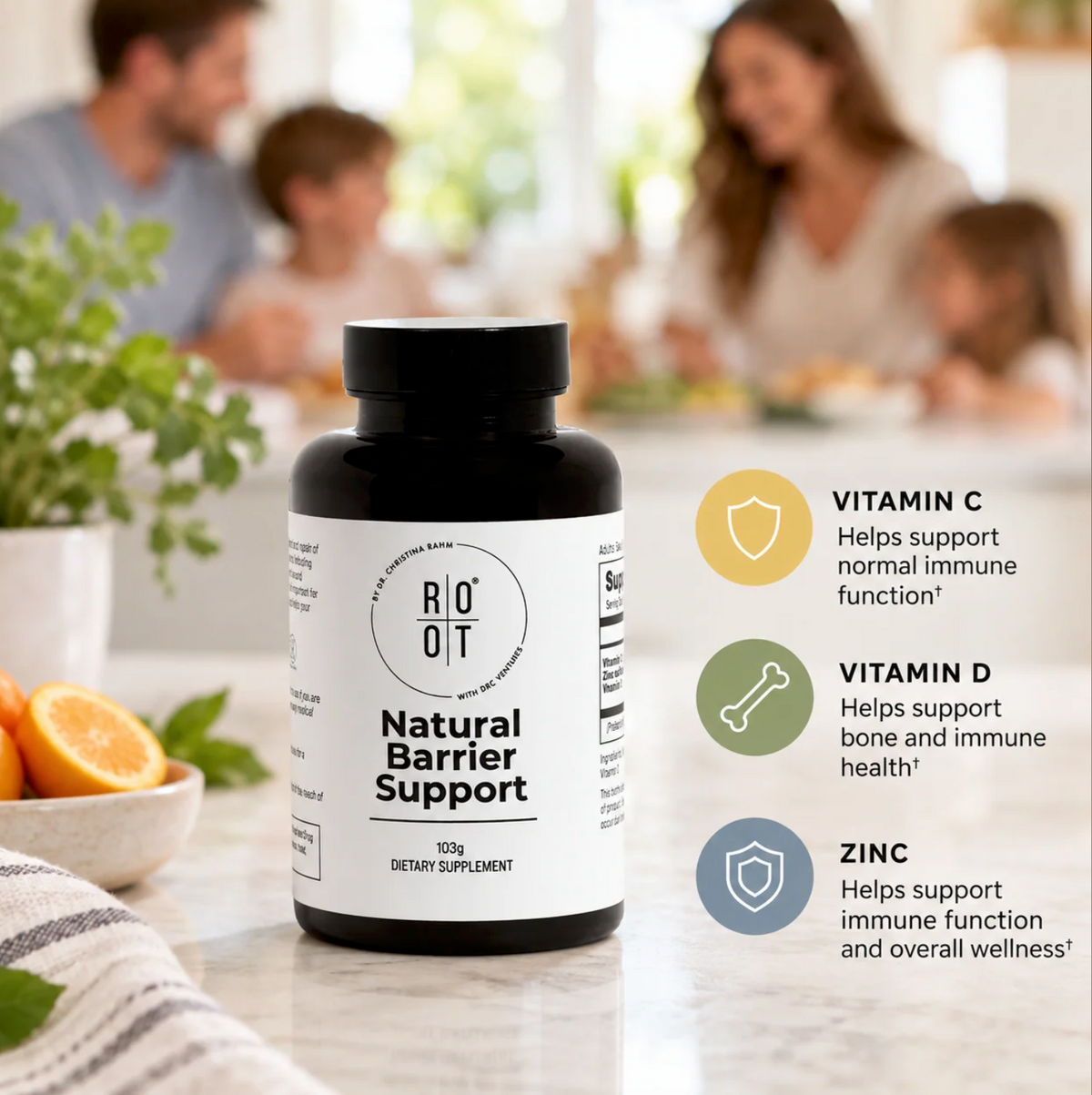 Root Natural Barrier Support