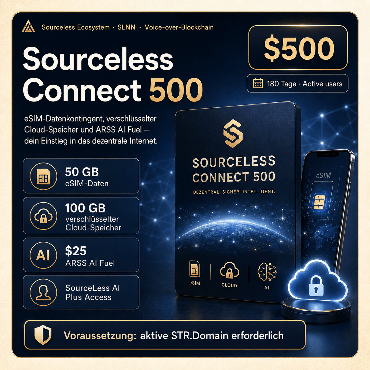 SourceLess Connect 500